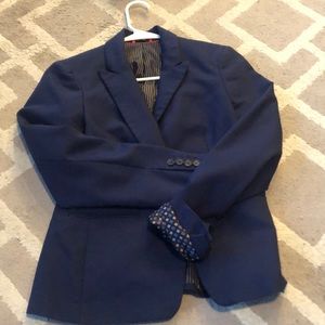 1 Express Navy Blue Blazer